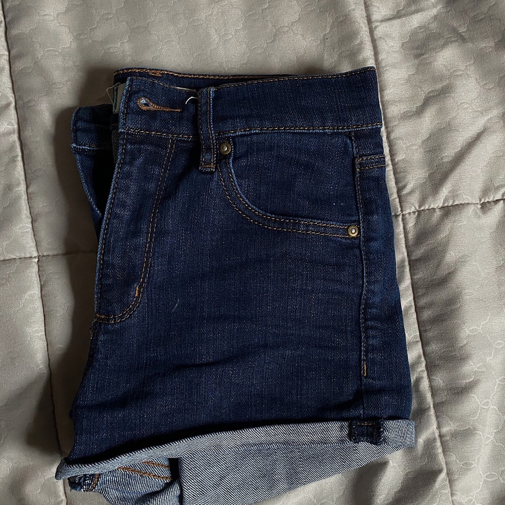 2 pairs of denim shorts